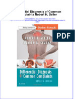 Textbook Differential Diagnosis of Common Complaints Robert H Seller Ebook All Chapter PDF