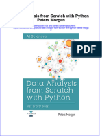 Download pdf Data Analysis From Scratch With Python Peters Morgan ebook full chapter 