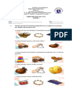 3rd Preliminary Test 6mapeh