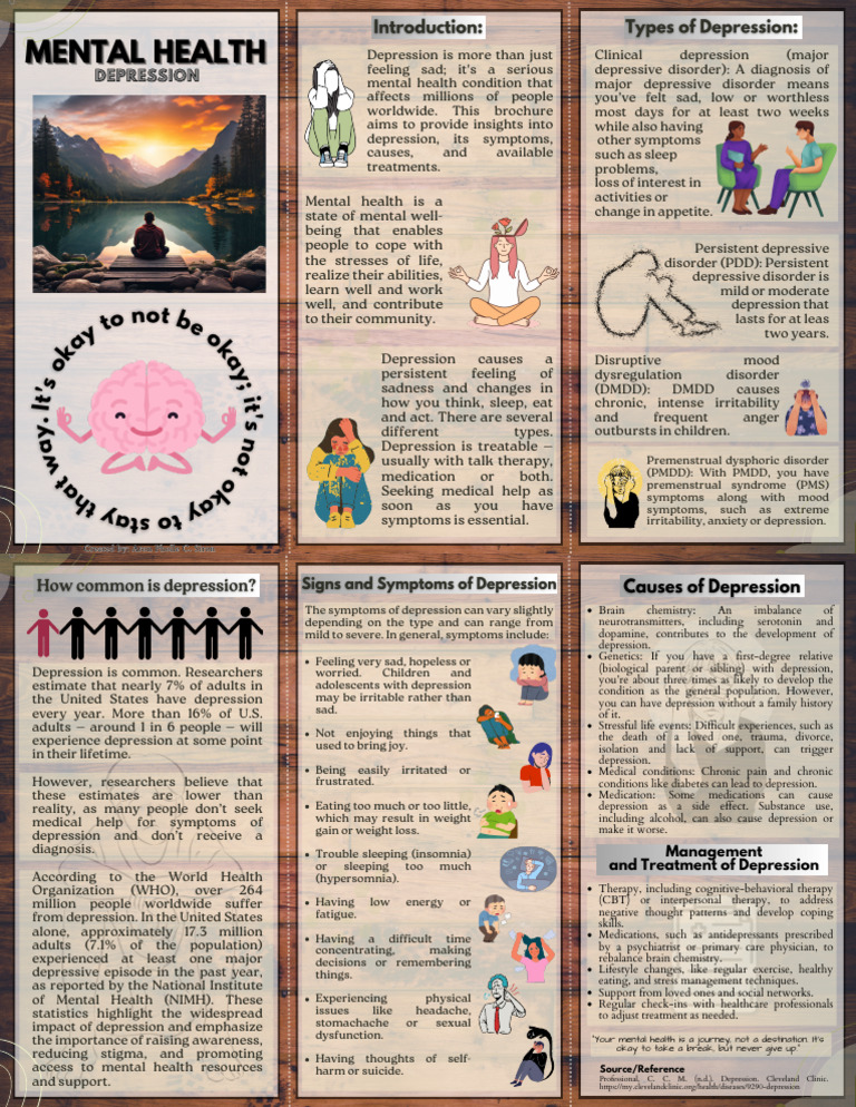 Understanding Depression: Symptoms & Treatment | PDF | Major Depressive ...