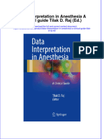Download textbook Data Interpretation In Anesthesia A Clinical Guide Tilak D Raj Ed ebook all chapter pdf 