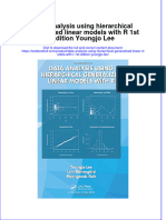 Download textbook Data Analysis Using Hierarchical Generalized Linear Models With R 1St Edition Youngjo Lee ebook all chapter pdf 