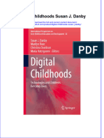 Download textbook Digital Childhoods Susan J Danby ebook all chapter pdf 