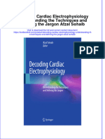 Download pdf Decoding Cardiac Electrophysiology Understanding The Techniques And Defining The Jargon Afzal Sohaib ebook full chapter 
