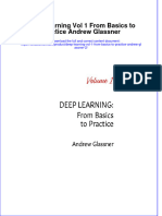 Download textbook Deep Learning Vol 1 From Basics To Practice Andrew Glassner 2 ebook all chapter pdf 