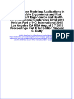Download textbook Digital Human Modeling Applications In Health Safety Ergonomics And Risk Management Ergonomics And Health 6Th International Conference Dhm 2015 Held As Part Of Hci International 2015 Los Angeles Ca Us ebook all chapter pdf 