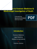 Introduction to Forensic Medicine