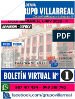 Boletin #1 Semianual Unfv 2023-Ii (Virtual)