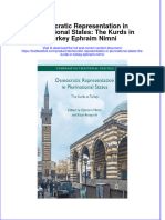 Download textbook Democratic Representation In Plurinational States The Kurds In Turkey Ephraim Nimni ebook all chapter pdf 