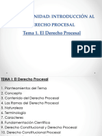 Tema 1. El Derecho Procesal-1