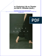 Textbook Deep Drama Exploring Life As Theater 1St Edition Karl E Scheibe Auth Ebook All Chapter PDF