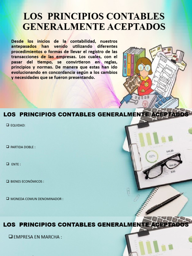 Los Principios Contables Generalmente Aceptados | PDF