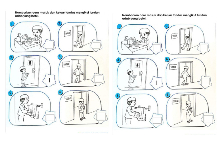 Adab Masuk Dan Keluar Tandas | PDF