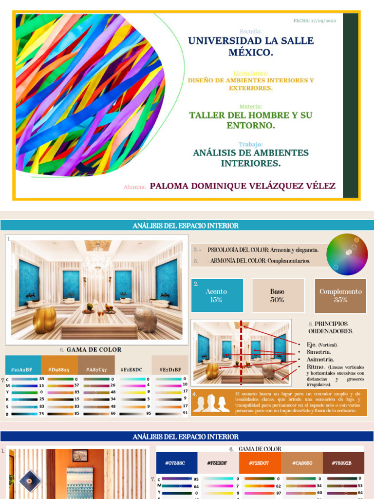 Análisis de Espacios Interiores | PDF