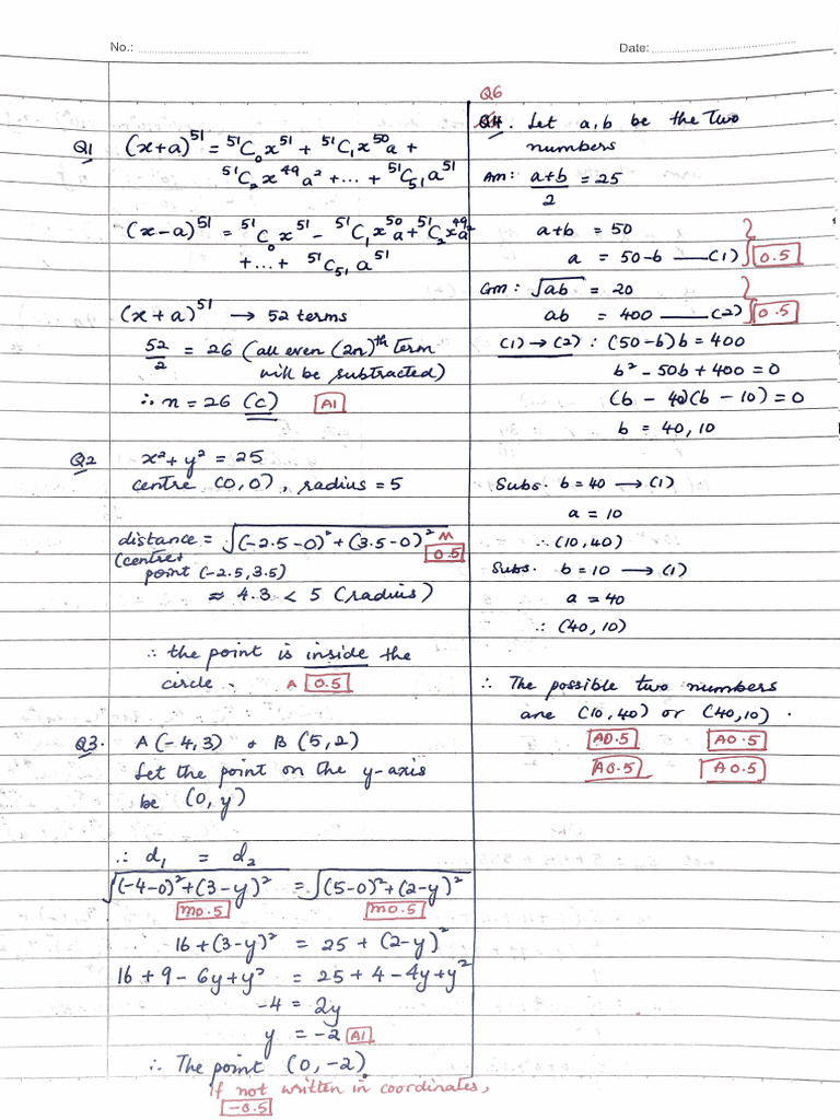 Marking Scheme Cbse Prelim Pdf