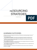 Chapter 13 Resourcing Strategies