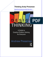 Textbook Design Thinking Andy Pressman Ebook All Chapter PDF