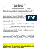 Práctica Académica Actividad Tecnicas de Litigación