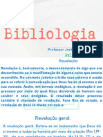 Aula II de Bibliologia FTB