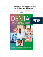 Download pdf Dental Assisting A Comprehensive Approach Donna J Phinney ebook full chapter 