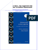 Textbook Demand For Labor The Neglected Side of The Market 1St Edition Hamermesh Ebook All Chapter PDF