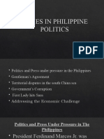 Philippine Politics Issue