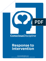Conscious Discipline - Response To Intervention