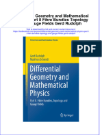 Download textbook Differential Geometry And Mathematical Physics Part Ii Fibre Bundles Topology And Gauge Fields Gerd Rudolph ebook all chapter pdf 