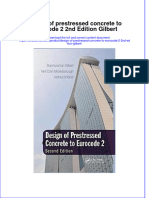 PDF Design of Prestressed Concrete To Eurocode 2 2Nd Edition Gilbert Ebook Full Chapter