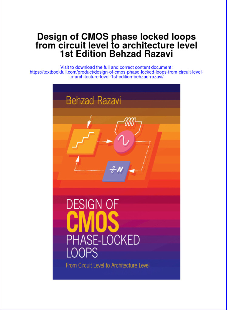Download pdf Design Of Cmos Phase Locked Loops From Circuit Level To