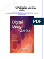 Download textbook Digital Design In Action Creative Solutions For Designers 1St Edition Ciolek ebook all chapter pdf 