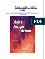 Textbook Digital Design in Action Creative Solutions For Designers 1St Edition Ciolek Ebook All Chapter PDF