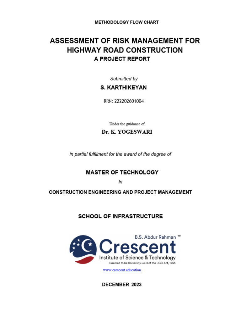 Risk Assement in Highway Road | PDF | Risk | Risk Assessment