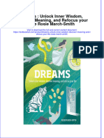 Download pdf Dreams Unlock Inner Wisdom Discover Meaning And Refocus Your Life Rosie March Smith ebook full chapter 