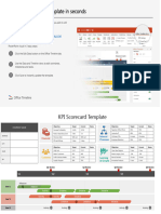 Kpi Scorecard Template