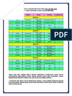 Jadual Waktu Tuisyen Imtiyaz Upkk Bulan Mei 2024