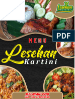 Menu Lesehan Kartini