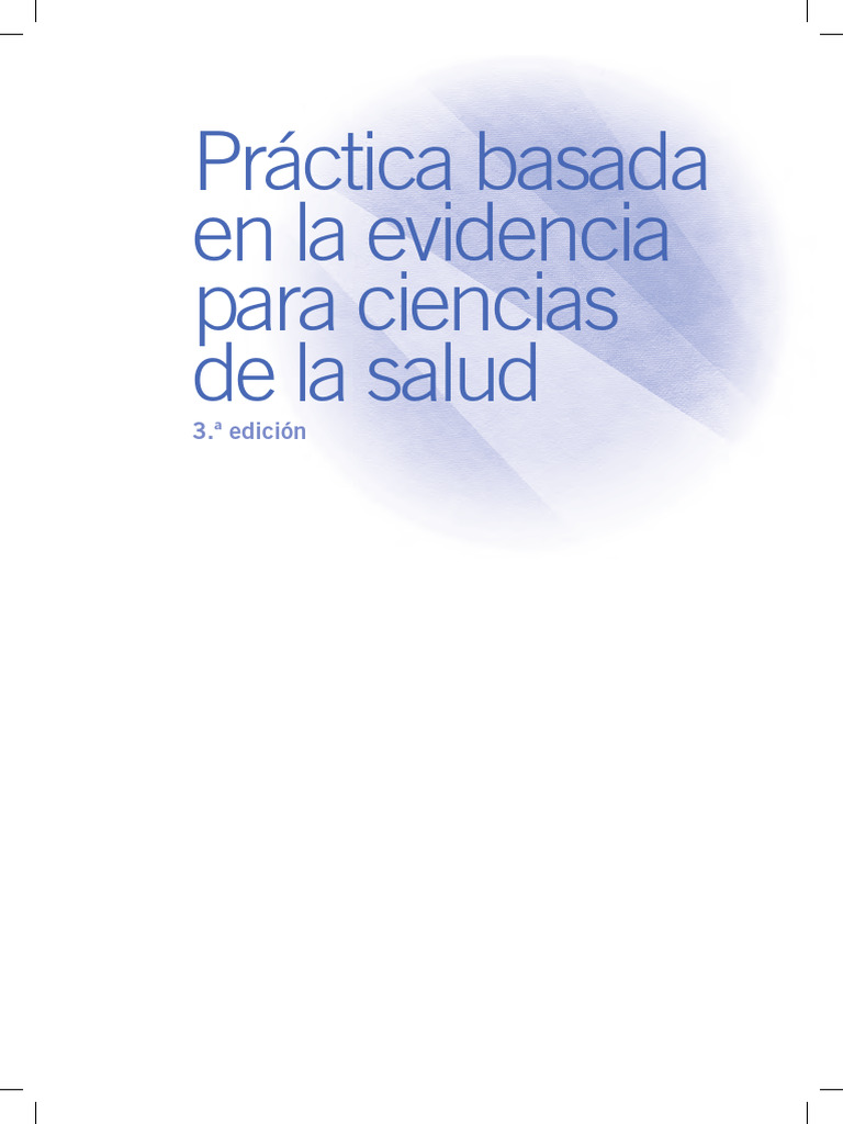 Práctica Basada en La Evidencia | PDF