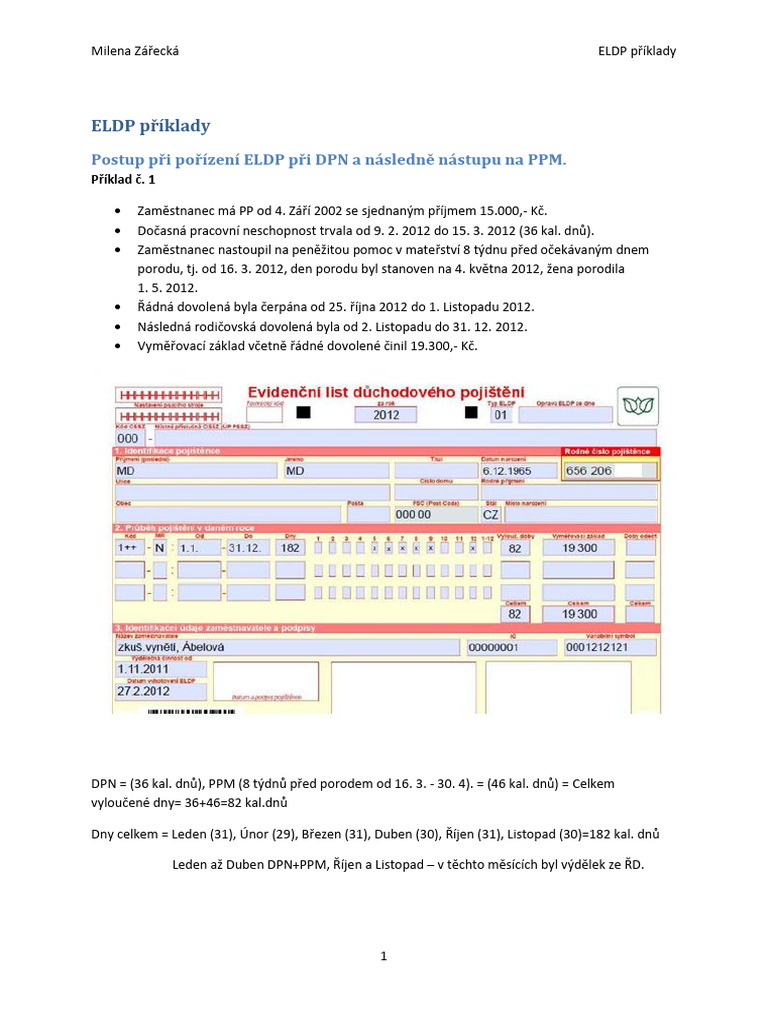 Eldppriklady 1 | PDF
