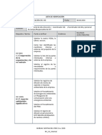 Taller 4 Formato lista de verificación