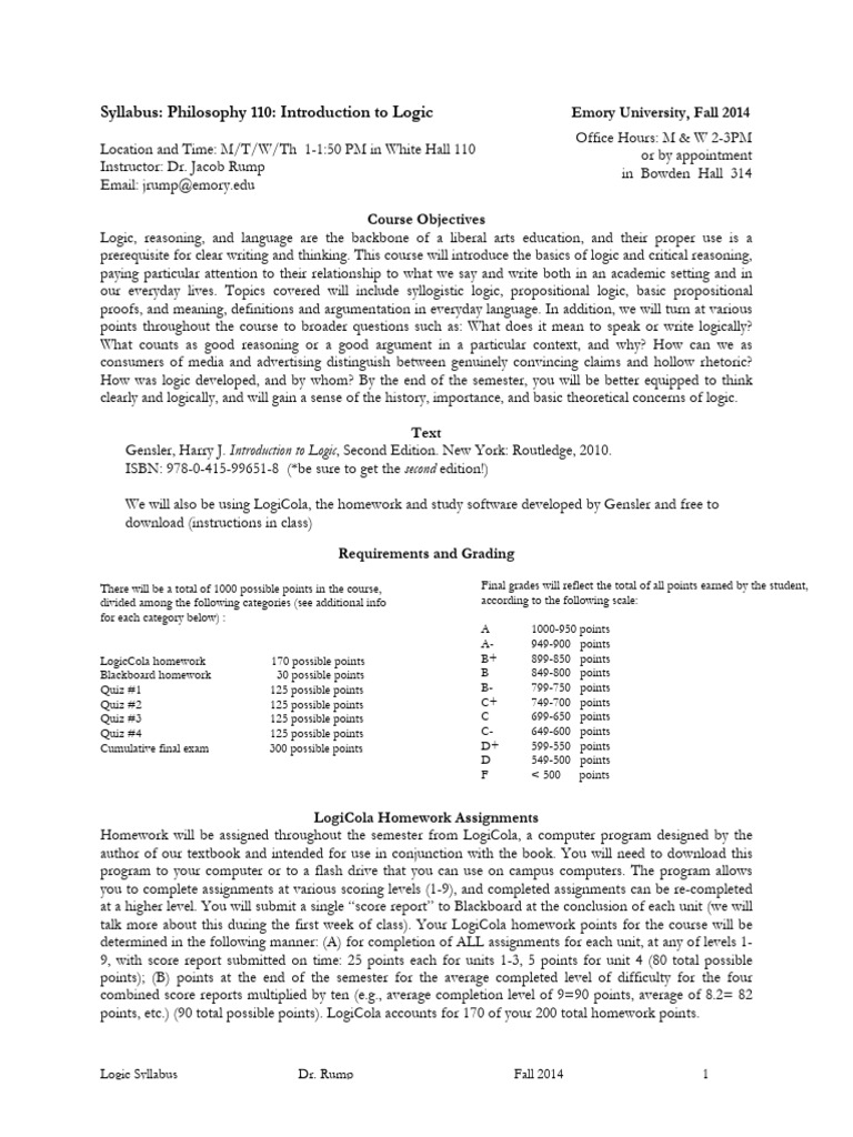 Logic syllabus emory 2014 pdf logic reason