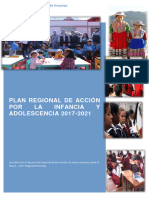 Plan Regional de Inclusion Niños, Niñas y Adolescentes, Para La Proteccion Integral Dentro Del Desarrollo Humano