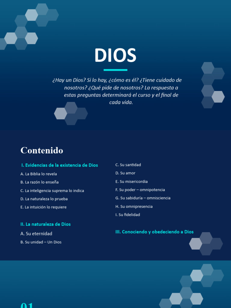 Tema 1 Dios | PDF | Dios | Amor