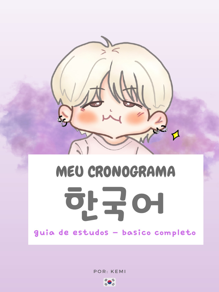 Guia Completo de Estudos de Coreano | PDF | Coreano (idioma) | Famílias ...
