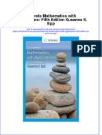 Textbook Discrete Mathematics With Applications Fifth Edition Susanna S Epp Ebook All Chapter PDF