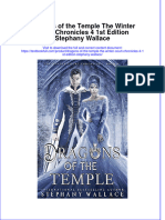 Download textbook Dragons Of The Temple The Winter Court Chronicles 4 1St Edition Stephany Wallace ebook all chapter pdf 