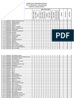 Format Nilai Ujian Mts As'adiyah No. 31 Belawa Baru