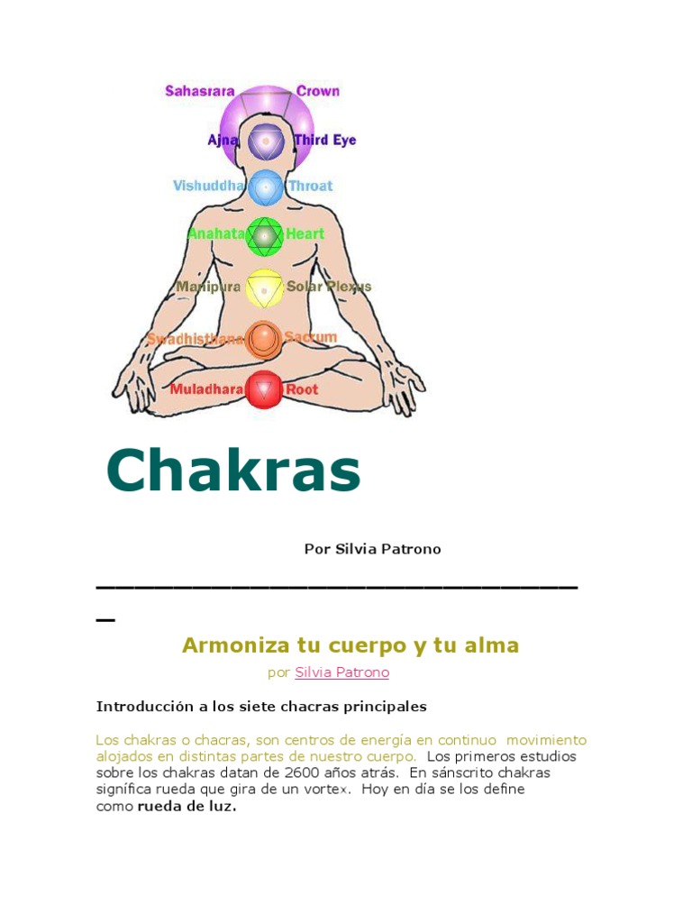 Chakras | PDF | Chakra | Las emociones