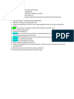 Important Questions Biopharmaceutics (2nd Sessional