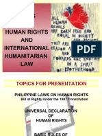 human rights and intl humanitarian law